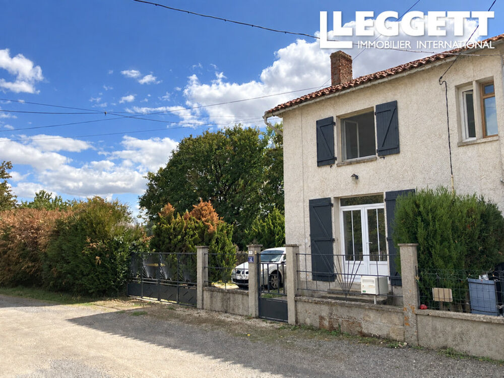 Superbe maison mitoyenne de 2 chambres avec un magnifique jardin et un garage, située dans un hameau convivial