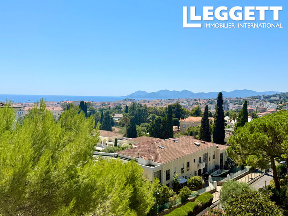 Vente Appartement Cannes rêve méditerranéen, appartement d?exception avec vue mer panoramique, piscine et tennis Cannes
