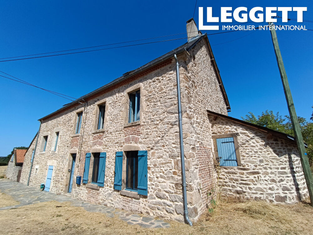 Maison de campagne + maison d'amis, granges, 4679 m² terrain, belle vue, hameau calme, proche commodités