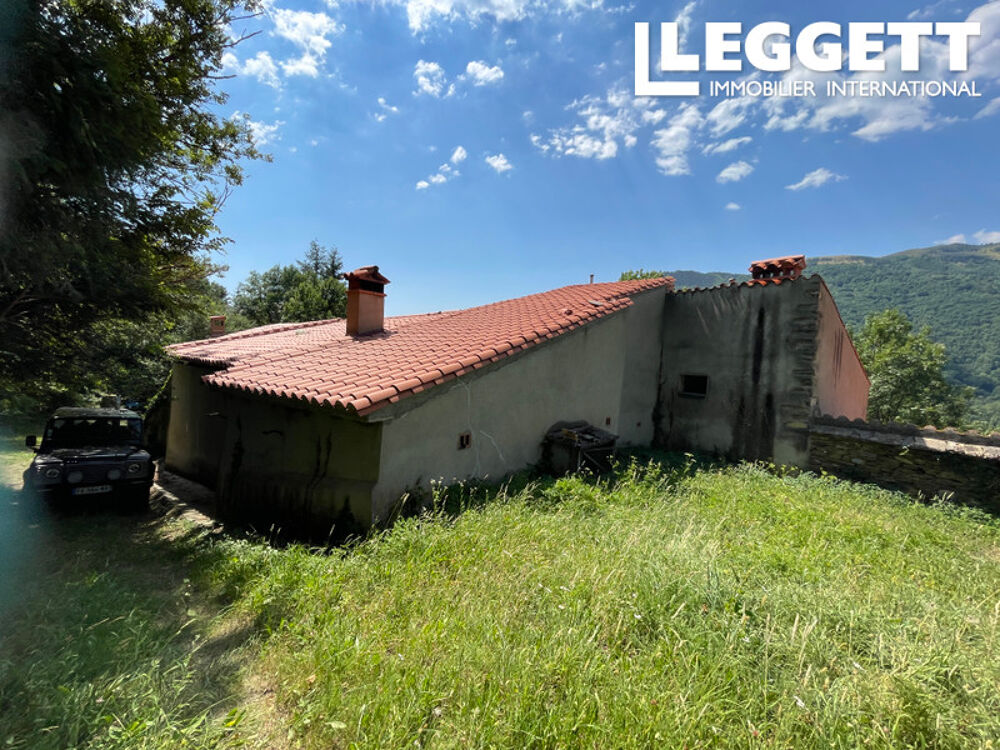 Vente Maison Mas traditionnel comprenant 4 chambres, 2 salles de bains, des terrasses exposées au sud, un jardin et des dép Prats-de-mollo-la-preste