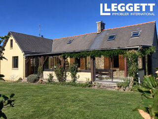 Vente Maison Maison familiale individuelle de trois chambres avec terrain, dépendances et vue sur la campagne Perriers-en-beauficel