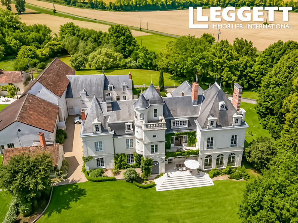 Vente Propriété/Château Magnifique Château Clé en Main avec Piscine, Parc Arboré et Prestations de Luxe Exceptionnelles Vaux-sur-vienne