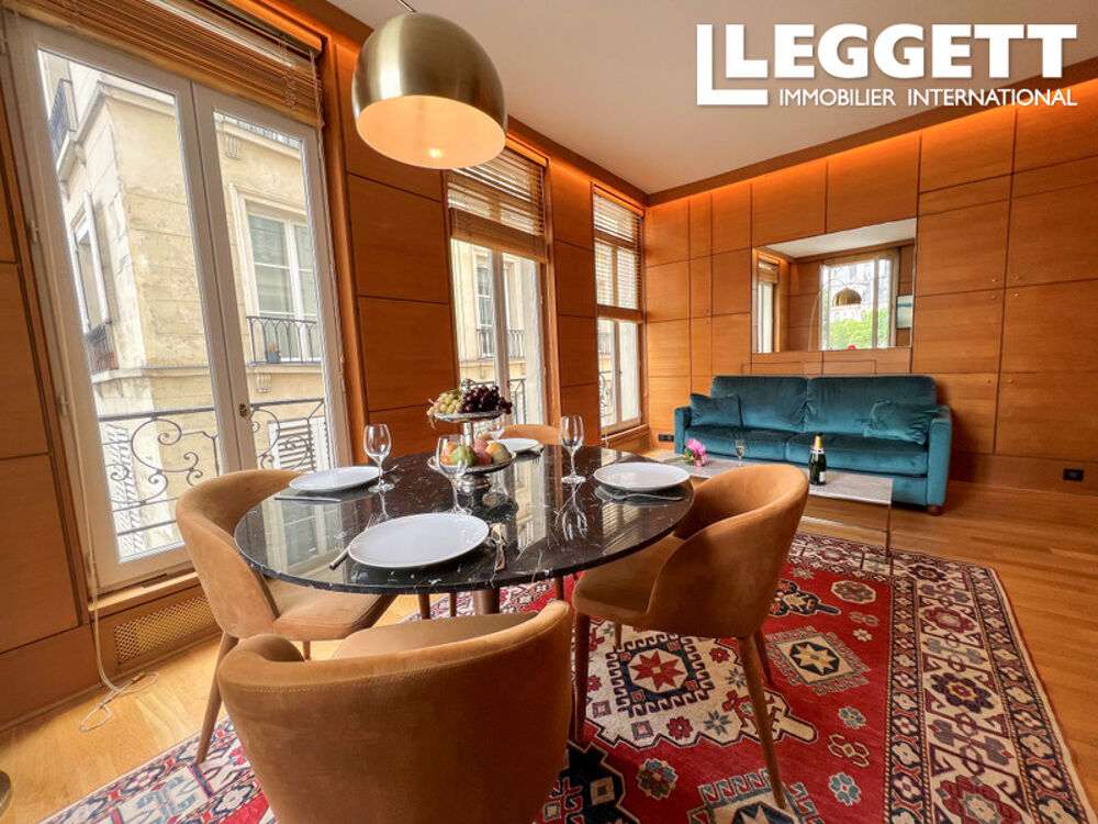 Vente Appartement Ile de la Cité, Notre Dame. Deux Pieces de caractère rénové, 34m2, 2èmeE. Vues Quai de Seine et Hotel de Ville Paris 4