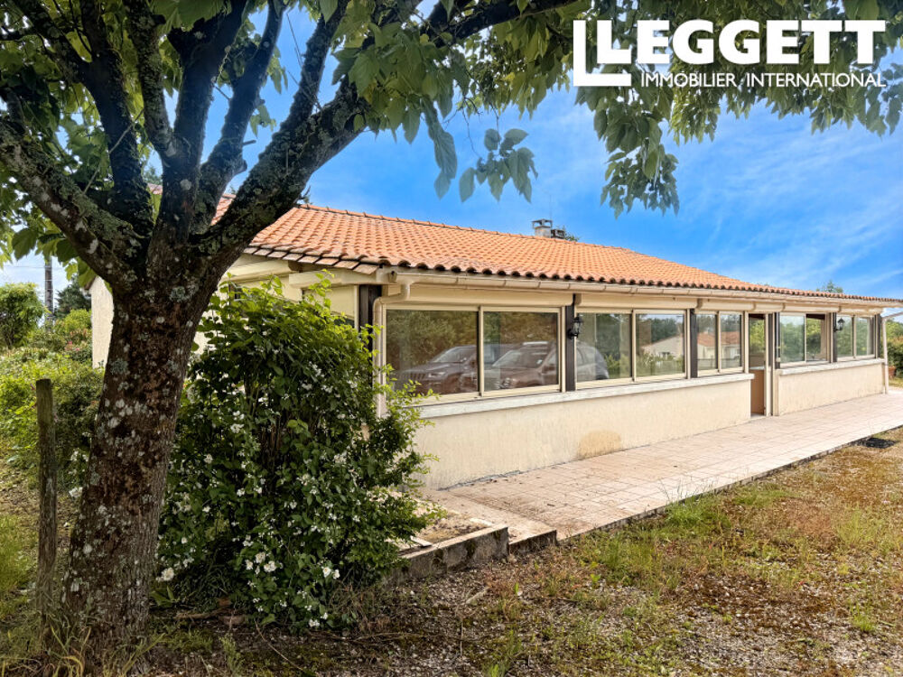 Pavillon de Plain-Pied avec 4 Chambres, Véranda, Jardin, Potager et Vue Dégagée
