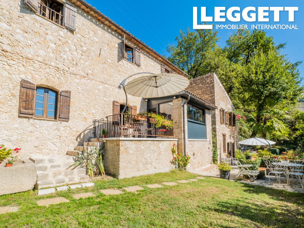 Vente Maison Charmante Bastide en Pierre - Moulin à Huile d'Olive Historique  - Près du Vieux Village et de l'aéroport Carros