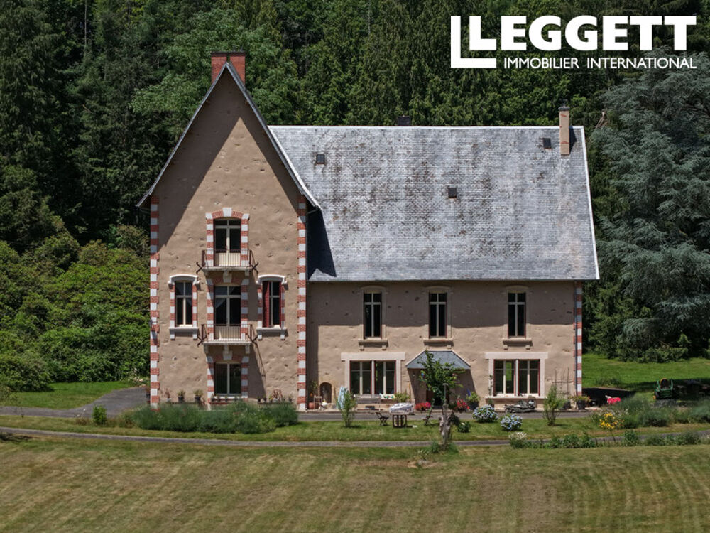 Maison de Maître dans une clairière-12 pièces-dépendances-7,7 ha de prairie+bois, Havre de paix exceptionnel