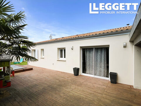   Maison plain-pied, 4 chambres, beau jardin clos et terrasse Maison - 5 pi�ce(s) - 110 m�