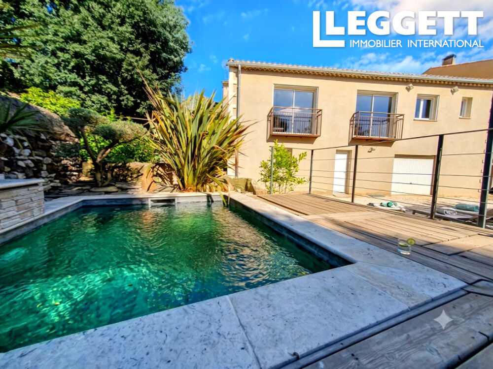 Villa récente de 3 chambres avec piscine, grand garage, à 15 km d?Uzès