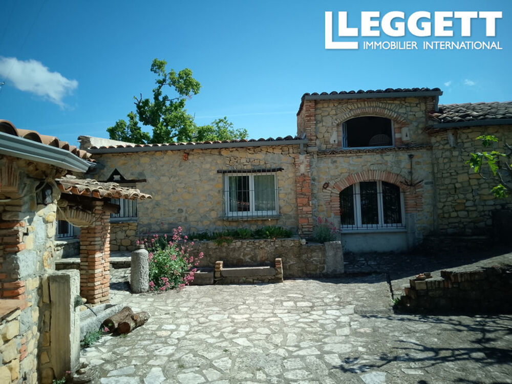 Vente Maison maison en pierre de 237,5m² sur 9.5 hectares de forêt<br />4 chambres, 1 gîte<br />tranquillité et calme absolue<br />garage ValvignÈres