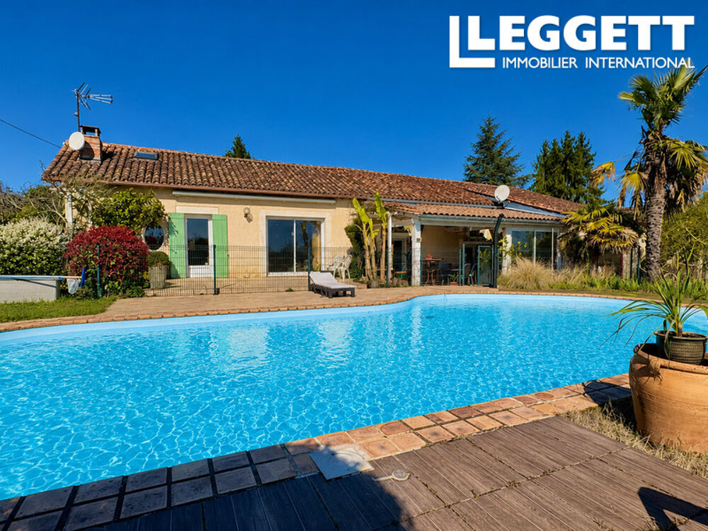 Maison de campagne 5 chambres avec piscine au calme