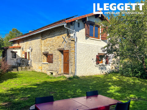   Charmante maison en pierre avec jardin et vue magnifique sur la campagne ? prte  emmnager immdiatement Maison - 4 pice(s) - 104 m