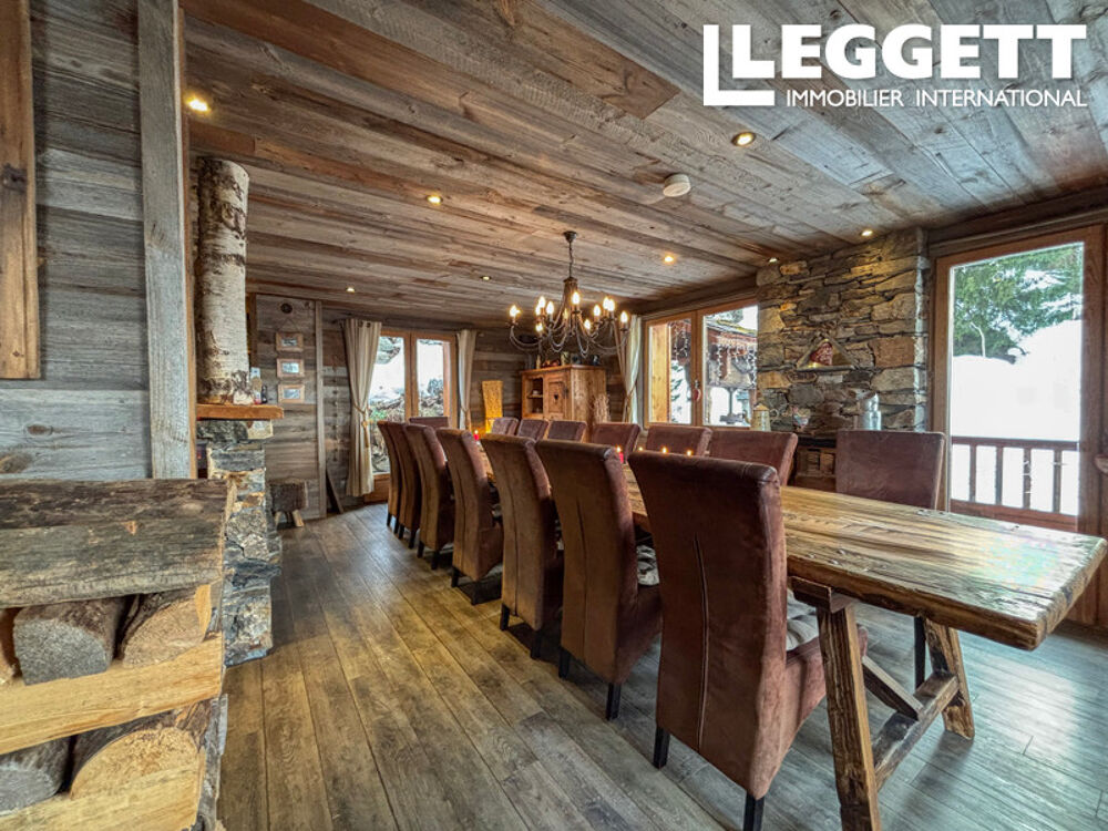 Vente Maison Chalet magnifique à La Plagne avec spa, vues magnifiques et 8 chambres pour 16 personnes La plagne