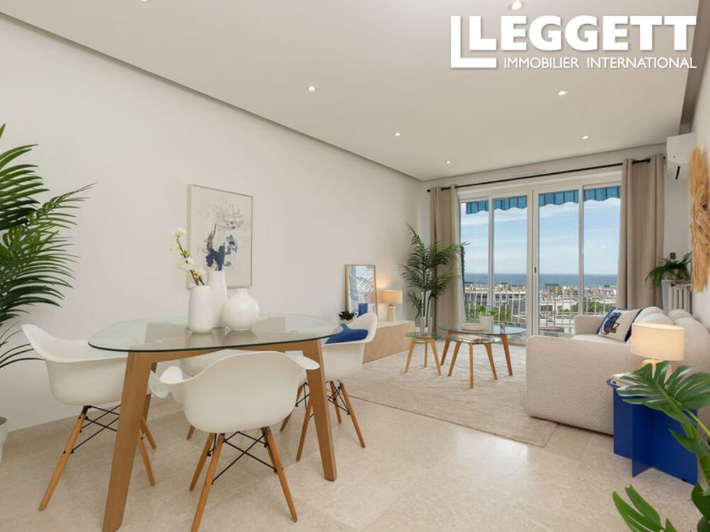 Vente Appartement Bel appartement 3P d'exception rénové avec vue mer panoramique sur Nice Ouest - Lanterne Nice