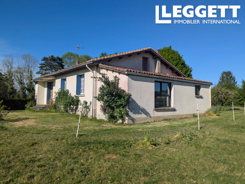 Vente Maison Maison de plain-pied avec garage, grand atelier et jardin à la campagne Écuras