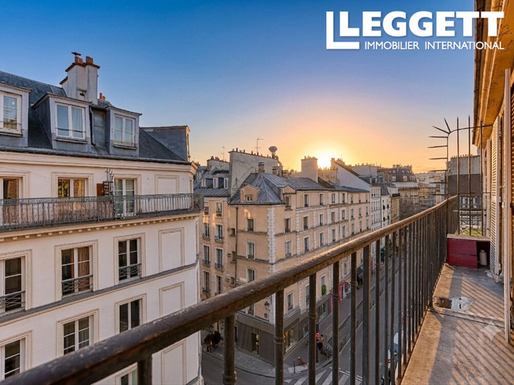 Vente Appartement PARIS IV ? Le Marais ? Rue Vieille du Temple - Appartement de 43 m² avec son Balcon filant Sud et vue dégagée Paris 4