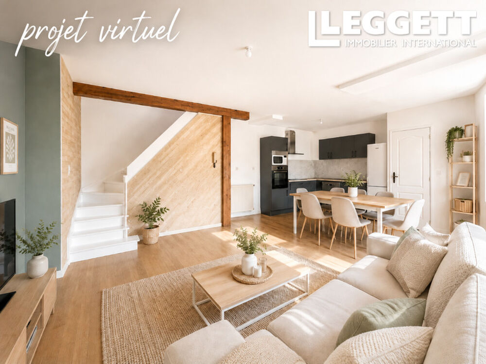Périgueux - St-Georges - Appartement en triplex de 61 m² sans copropriété, proche commerces et centre ville