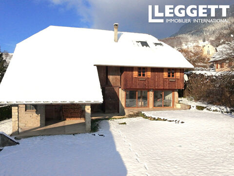   Charmante maison rustique avec ascenseur et grange � r�nover, � vendre � Bellecombe-en-Bauges pr�s d'Annecy Maison - 6 pi�ce(s) - 158 m�