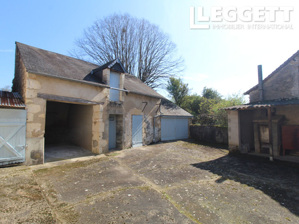 Vente Maison Garage et dépendance prêt à transformer en maison de 2 chambres Angles-sur-l'anglin