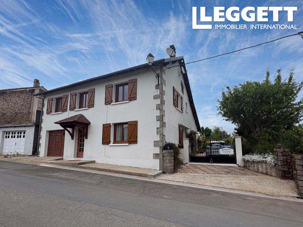 Vente Maison Maison familiale de 4 chambres située au c?ur du village, avec un magnifique jardin. Saint-saud-lacoussiÈre