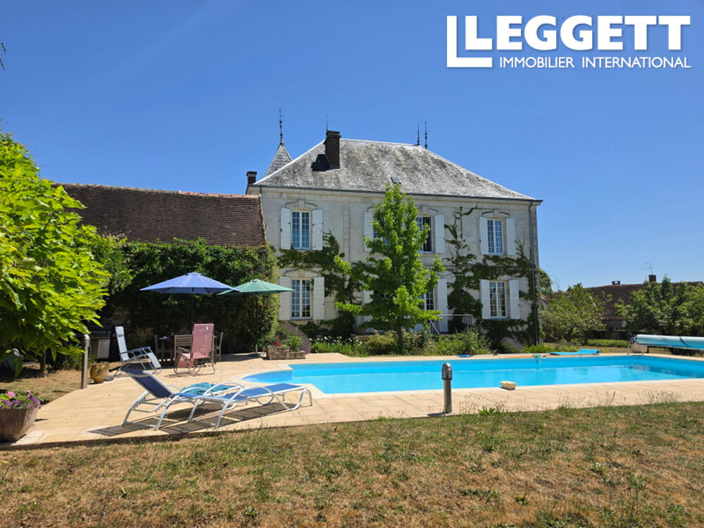 Élégante Maison de Maître du XIXe siècle avec piscine, jardin clos à 21 km de Chablis