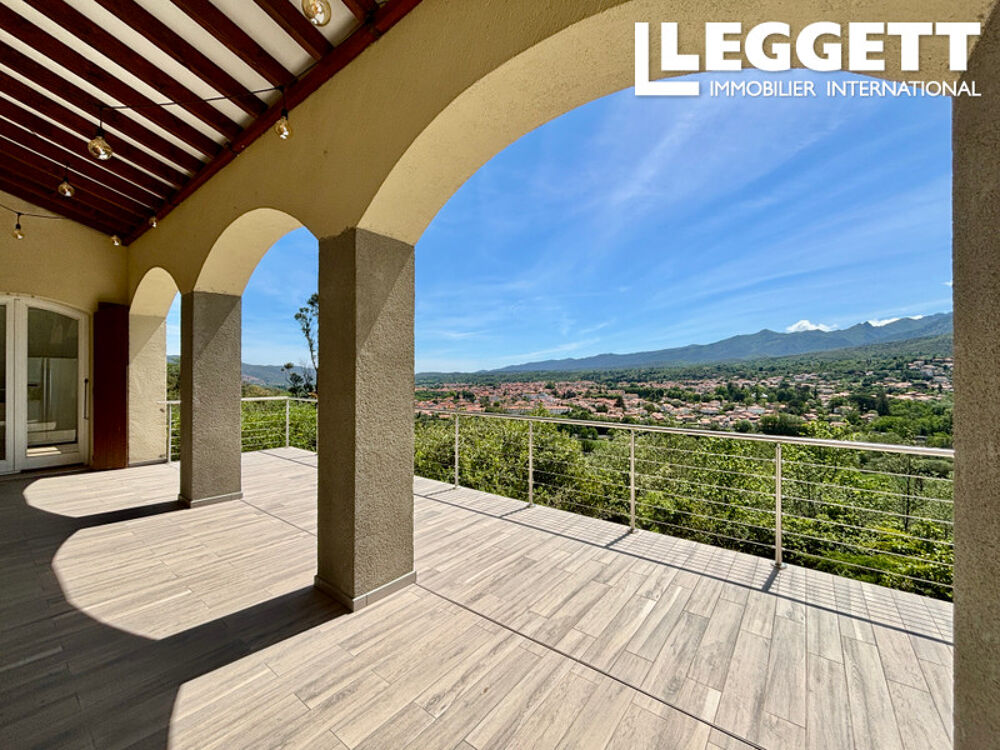 Vente Maison Superbe Villa  avec Vue Panoramique à Prades avec piscine avec piscine et jardin<br /> Ria-sirach