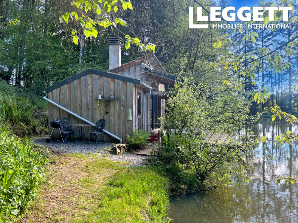 Vente Maison 3 étangs alimentés par des sources au c?ur de la campagne de la Dordogne, cachés dans la forêt. Saint-priest-les-fougÈres