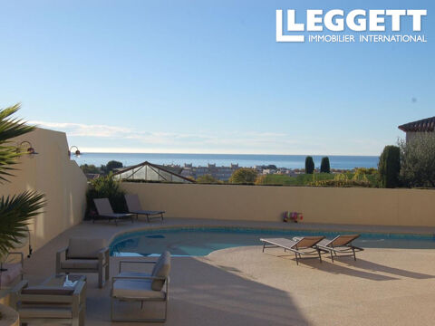   Cagnes-Sur-Mer - Villa individuelle 4 chambres, vue mer, piscine Maison - 242 m�