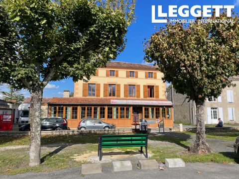 Restaurant populaire avec logement de cinq chambres et deux petits studios de location 270000 79170 Brioux-sur-boutonne