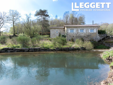   Nouveau Prix !  pour cette belle maison  en pierre meubl�, 3 chambres,  sous-sol, jardin. Bord de rivi�re. Maison - 5 pi�ce(s) - 100 m�