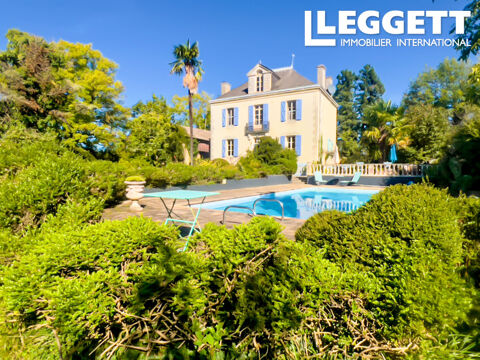   SUPERBE 1872 MAISON DE MA�TRE/D�PENDANCES /BEAU PARC+PISCINE/ VUES MONTAGNES SPECTACULAIRES/PRES DE MIELAN Maison - 8 pi�ce(s) - 219 m�