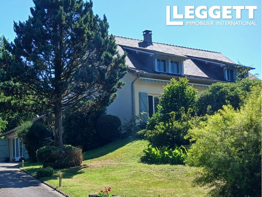 Vente Maison Superbe propriété de 4 chambres avec piscine, vaste terrain et vue sur le lac, au c?ur de la Corrèze rurale. Saint-pardoux-corbier