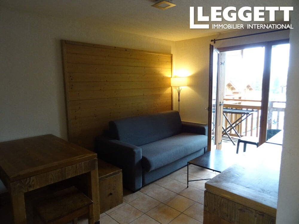 Un appartement T2 avec 1 chambre. Bail commercial. Chalet de Wengen, Les Coches, La Plagne.