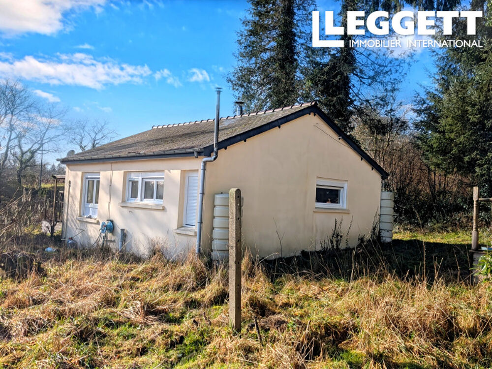 Vente Maison Charmant bungalow de 2 chambres à Brennilis avec véranda et cabane dans le grand jardin Brennilis
