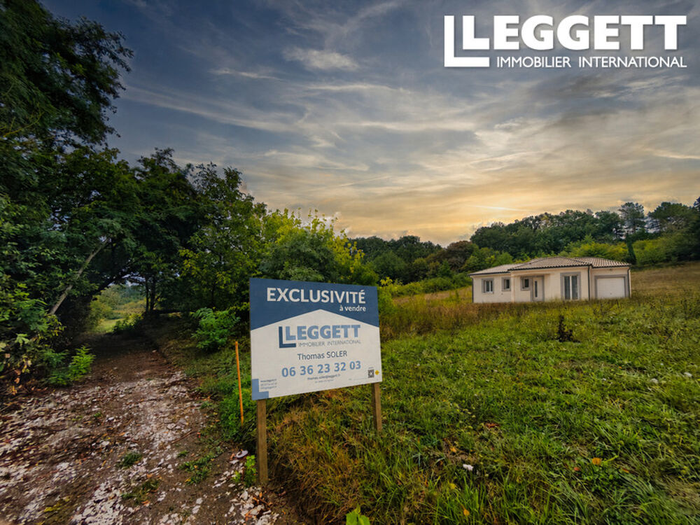 Vente Terrain Exclusive ? 8,120m² plot with plans for two 153m² homes near Eymet, Dordogne Saint-aubin-de-cadelech