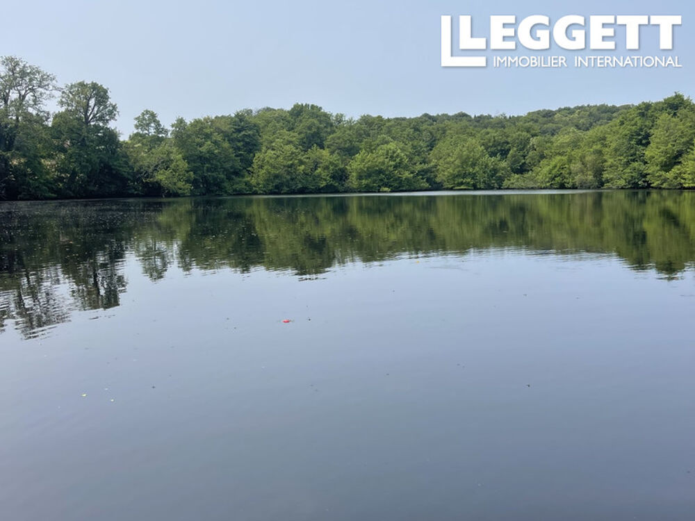 Etang privé de 300 ans, entouré de bois. Situé dans un cadre idyllique, propriété fermée.