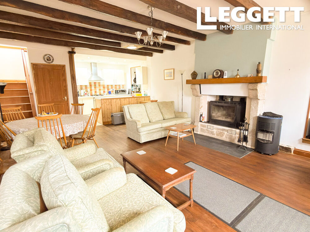 Vente Maison Charmante maison de campagne de trois chambres avec une grande grange et un jardin facile d'entretien Dournazac