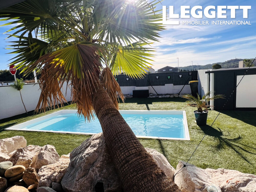 CESSENON : DPE A : BELLE VILLA avec piscine, parking privé et 3 chambres. Idéale maison de famille.