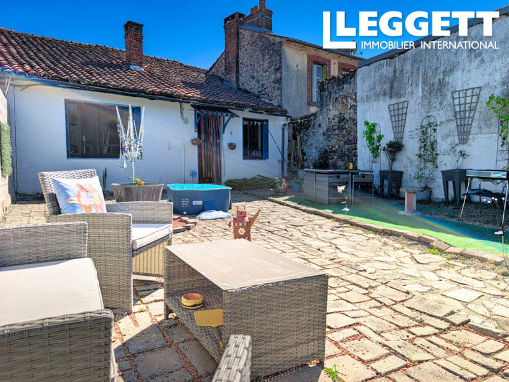 Vente Maison Charmante maison de plain-pied comprenant deux chambres, un grenier aménageable et un jardin exposé au sud<br /> Peyrat-de-bellac