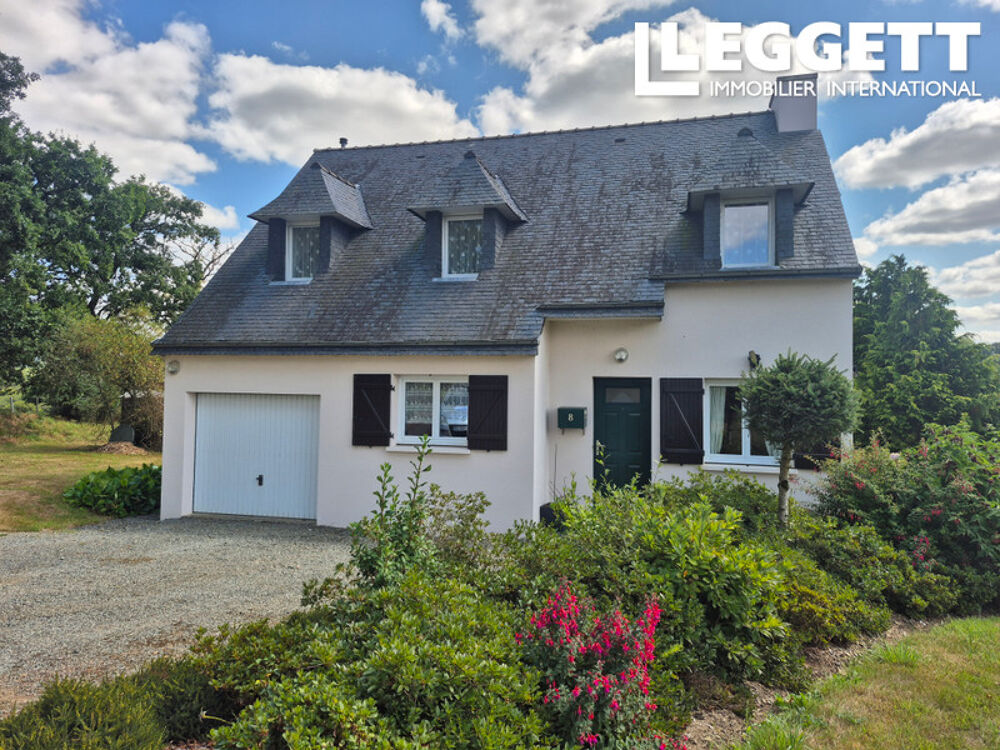 Vente Maison Maison familiale moderne de 4 chambres avec grand jardin ? Construite en 2008<br />Un jardin qui fleurit toute l?an Plusquellec