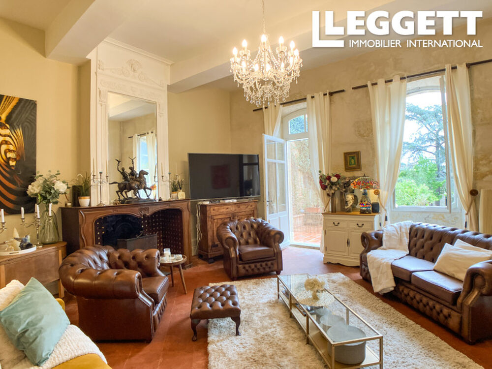 Exceptionnelle maison de maître historique de 416 m² avec jardin clos et remarquable DPE B