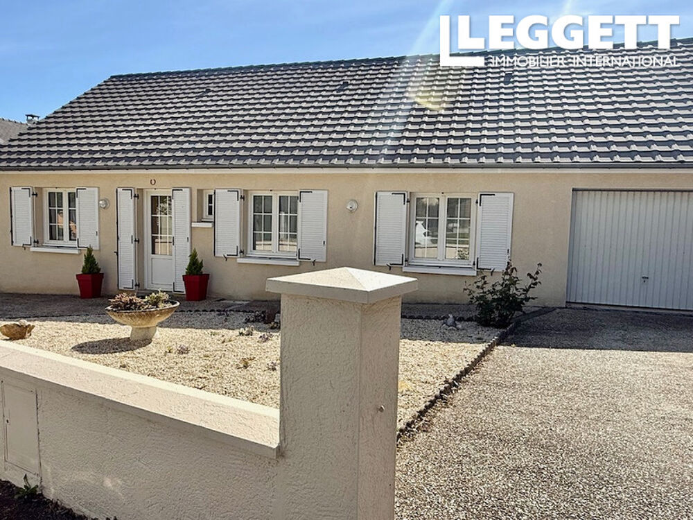 Bungalow 3 chambres avec garage et jardin, commerces à pied à Villaines-le-Juhel