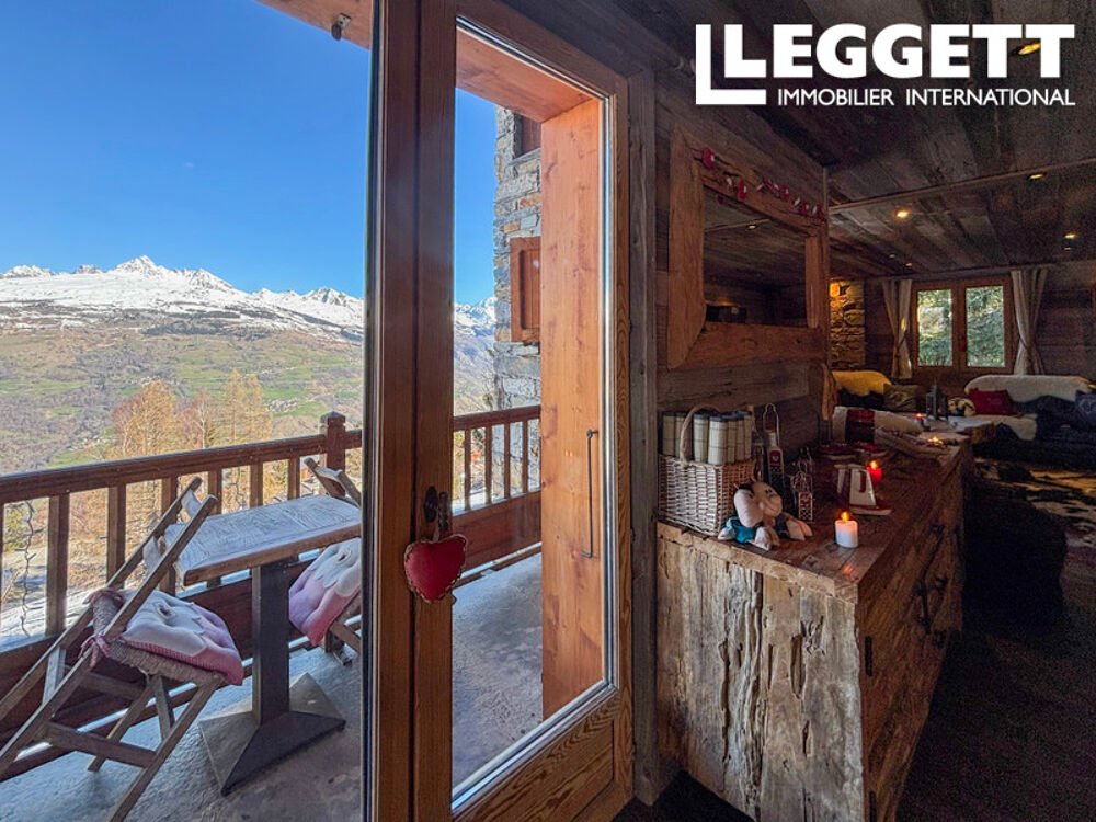 Vente Maison Chalet magnifique à La Plagne avec spa, vues magnifiques et 8 chambres pour 16 personnes La plagne