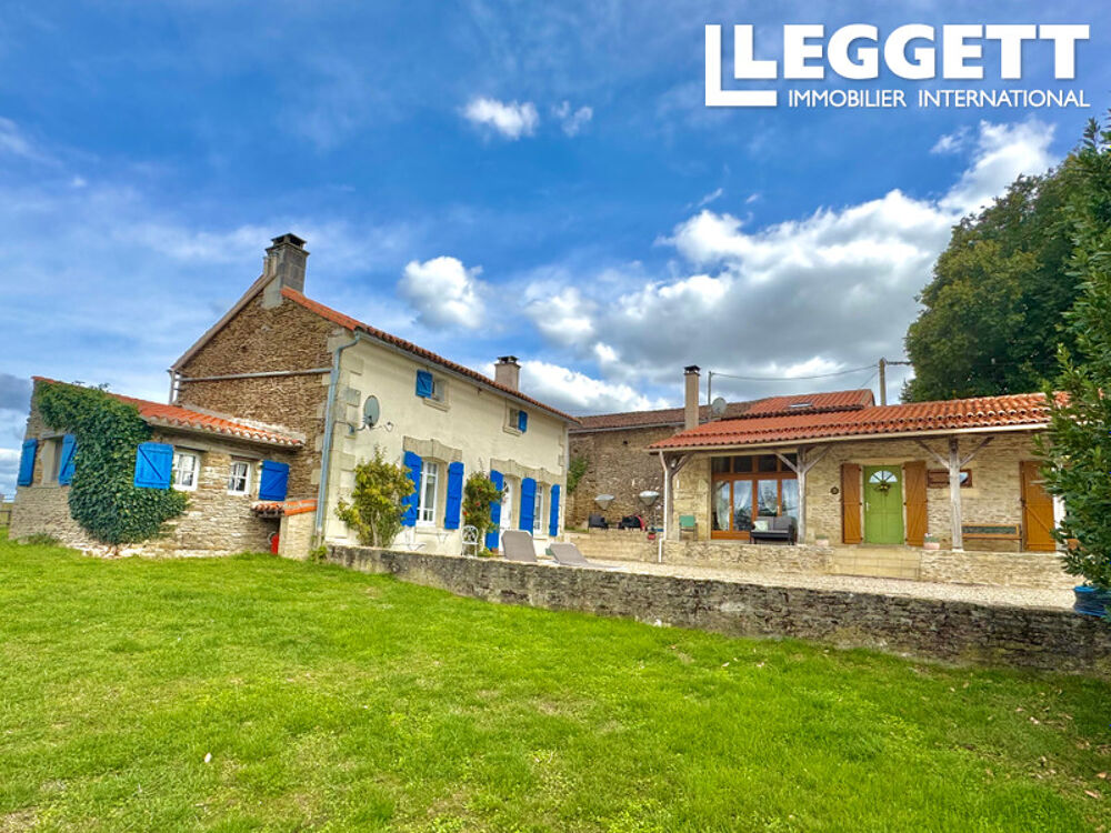 Vente Maison Deux maisons totalement indépendantes (3 chambres) avec vue sur la campagne, proche de l'axe Loudun/Poitiers Verrue