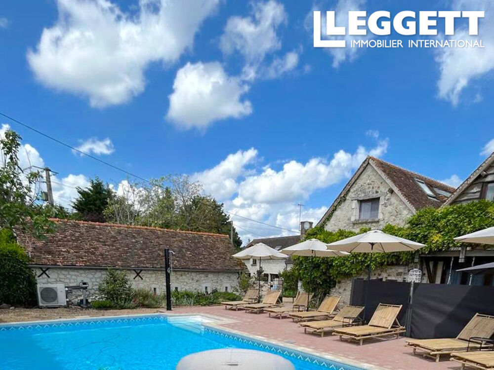 Vente Maison Propriété exceptionnelle comprenant deux grandes maisons avec piscine. Offrant un potentiel locatif. Superbe. Noyant-villages