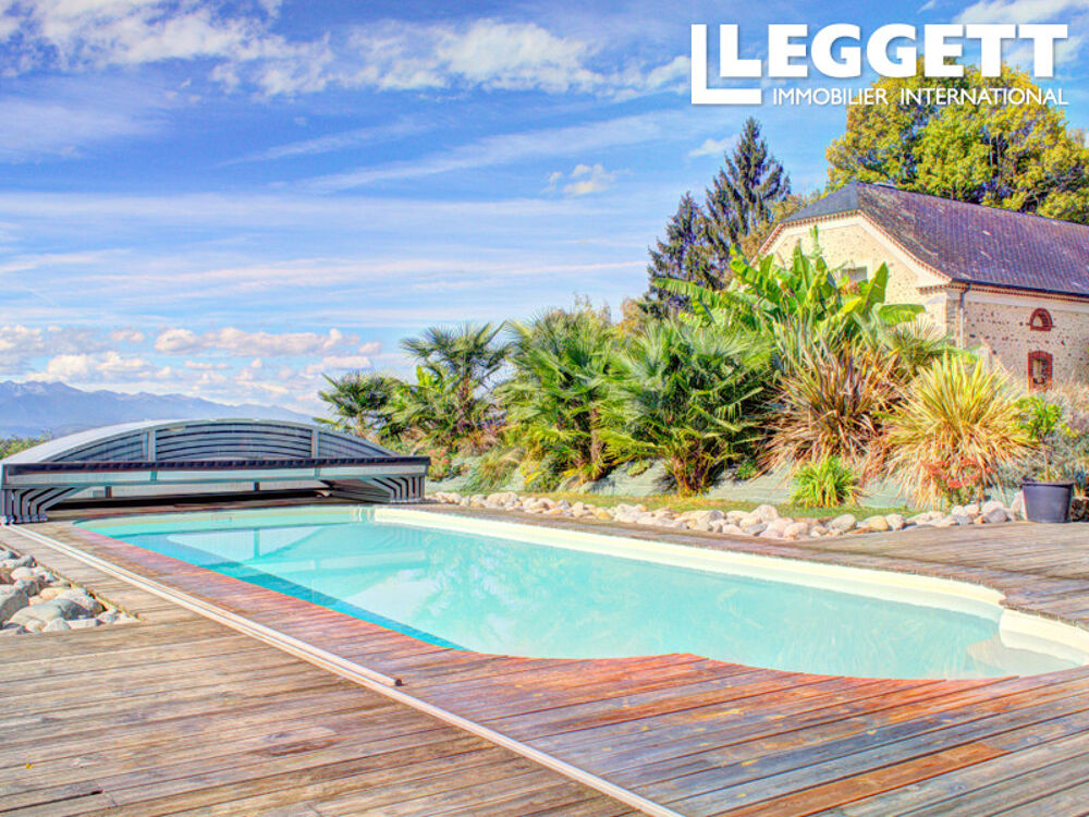 Vente Maison SUPERBE MAISON DE CAMPAGNE + 2 GÎTES + 3 B&B + ESPACE SPA + PISCINE + PARC 3HA + VUE PYRÉNÉES ÉPOUSTOUFLANTE! Pau