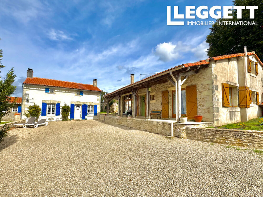 Vente Maison Deux maisons totalement indépendantes (3 chambres) avec vue sur la campagne, proche de l'axe Loudun/Poitiers Verrue