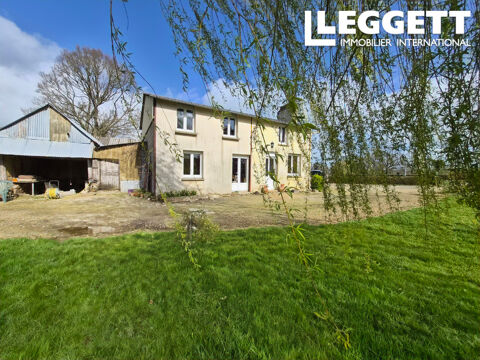   Spacieuse maison de campagne ind�pendante sur un terrain de plus de 2 000 m� pr�s du Teilleul. Maison - 5 pi�ce(s) - 124 m�