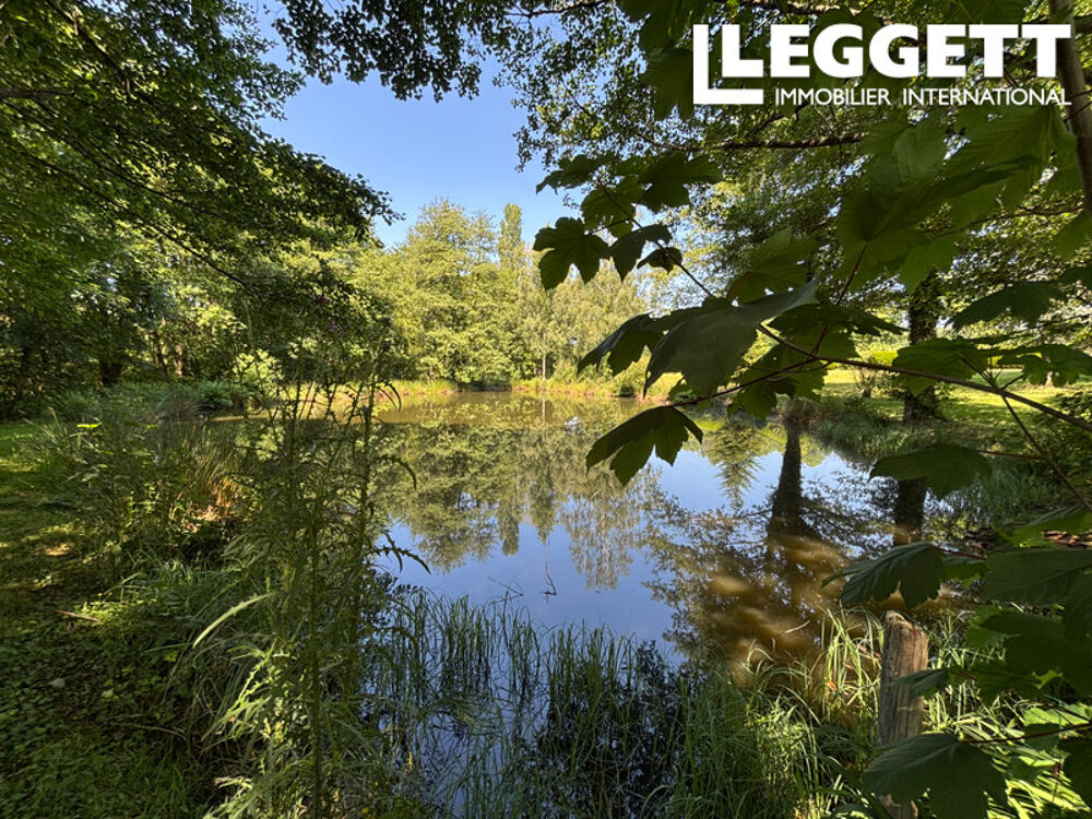 Vente Maison Un petit coin de paradis : un chalet en bois avec un étang de pêche, niché dans la magnifique campagne françai Ladignac-le-long
