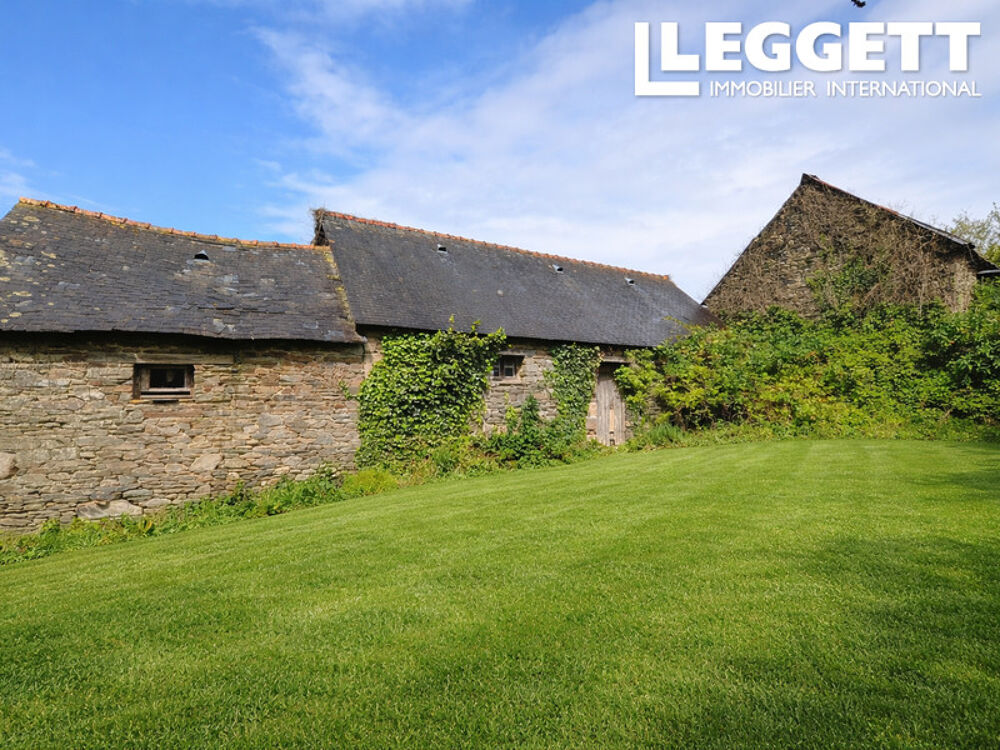 Vente Terrain **SOUS OFFRE** Projet de rénovation en pierre avec permis accordé, à deux pas de l?Étang de Kervézennec MaËl-carhaix