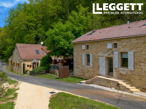   Domaine en pierre avec g�te ind�pendant, piscine et vue panoramique ? Proche Prayssac Maison - 11 pi�ce(s) - 170 m�